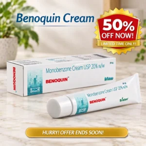 Benoquin monobenzone cream USP 20%