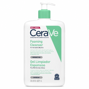 CeraVe Foaming Cleanser Normal to Oily Skin 1L Dubai UAE