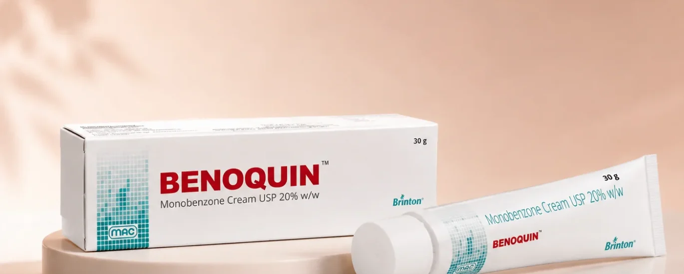Benoquin Monobenzone Cream USP 20% ww 30gr In Dubai
