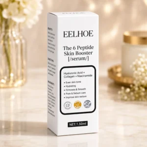 EELHOE Peptide Serum UAE, 6 Peptide Skin Booster Dubai, Hyaluronic Acid Serum UAE, Collagen Niacinamide Serum Dubai, Hydrating Facial Serum