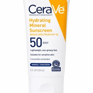 CeraVe Hydrating Mineral Sunscreen SPF 30 75ml Face Dubai UAE