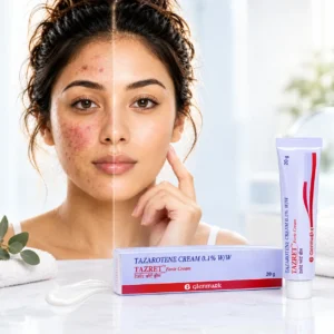 Tazret Forte Cream 0.1% w/w (Tazarotene) 20g in Dubai